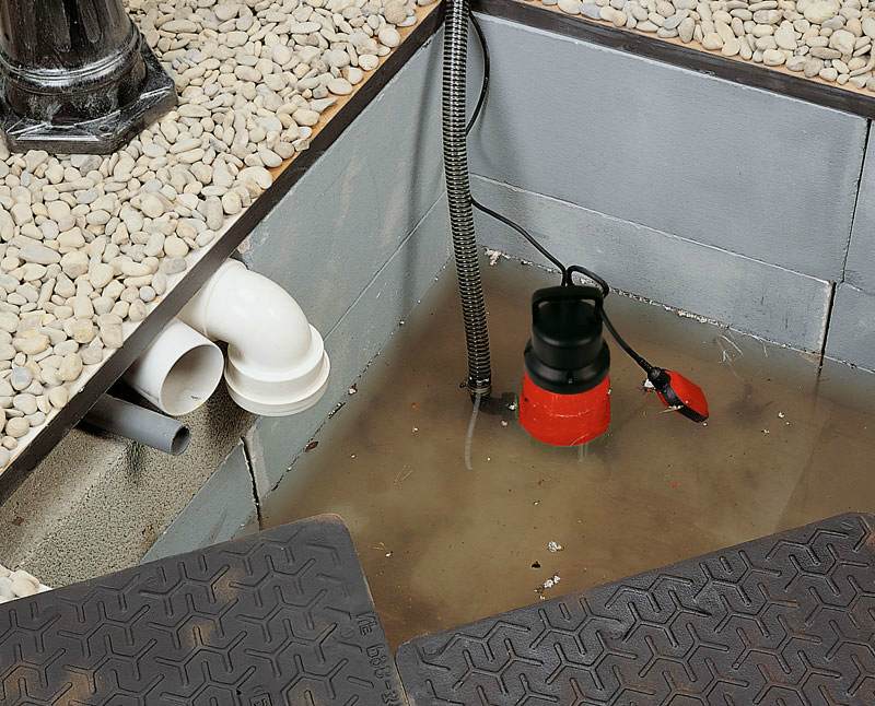 Пример подключения дренажного насоса