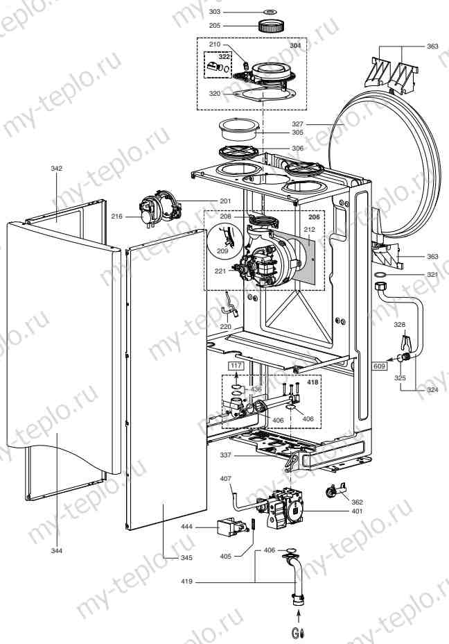 Запчасти Ariston CLAS SYSTEM 15 FF купить в Томске