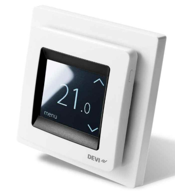 Терморегулятор DEVIreg Touch (цвет Pure White) (140F1064)