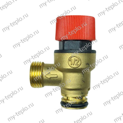 Предохранительный клапан 3 бар для котла Baxi (SVB-01-GDQ20, аналог 710071200)