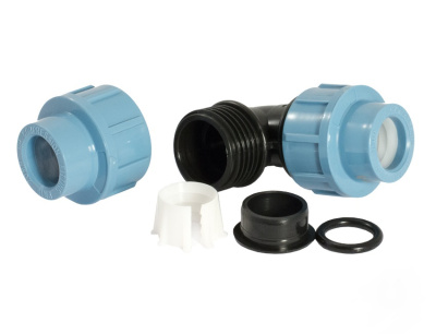 ПНД Соединение угловое 20х20 Unipump (65135)